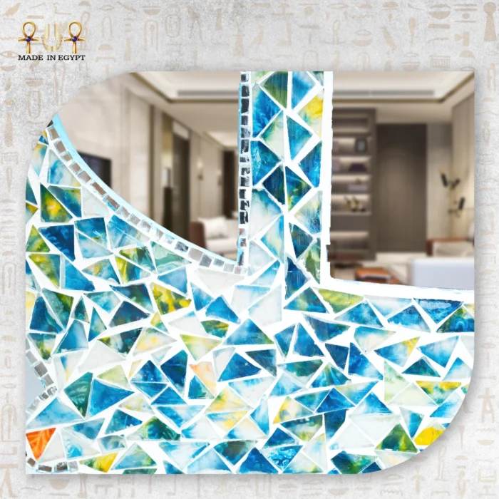 Blue Crescent Mirror - Image 2