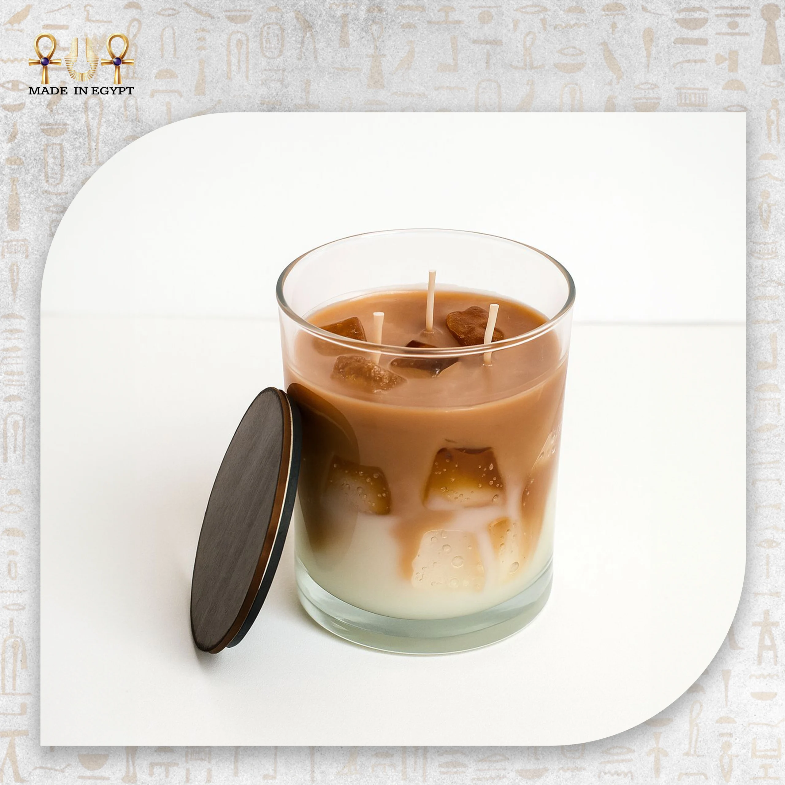 @1A Iced Coffee Luxe Candle شمعة القهوة المثلجة الفاخرة - الصورة 1