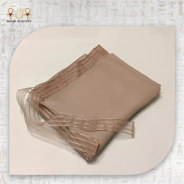 ⁦Scarf of Wishes with Elegant Ribbon Design⁩ - الصورة ⁦1⁩