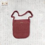 ⁦Handmade Crochet Shoulder Bag⁩ - الصورة ⁦7⁩
