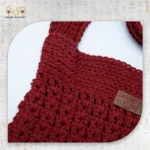 ⁦Handmade Crochet Shoulder Bag⁩ - الصورة ⁦3⁩