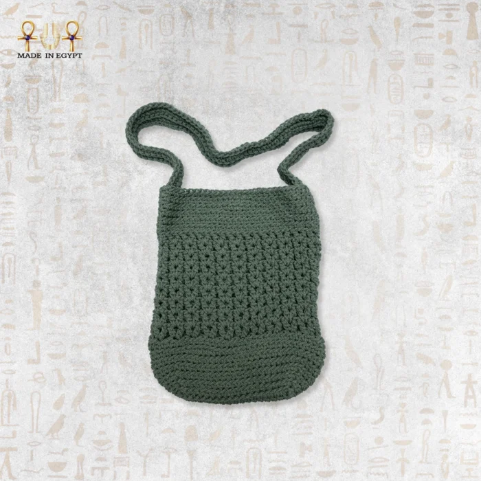 ⁦Handmade Crochet Shoulder Bag⁩ - الصورة ⁦6⁩