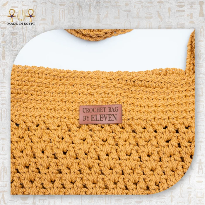 ⁦Handmade Crochet Shoulder Bag⁩ - الصورة ⁦10⁩