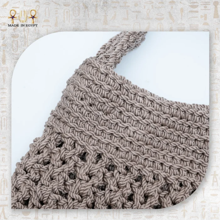 ⁦Handmade Crochet Shoulder Bag⁩ - الصورة ⁦13⁩