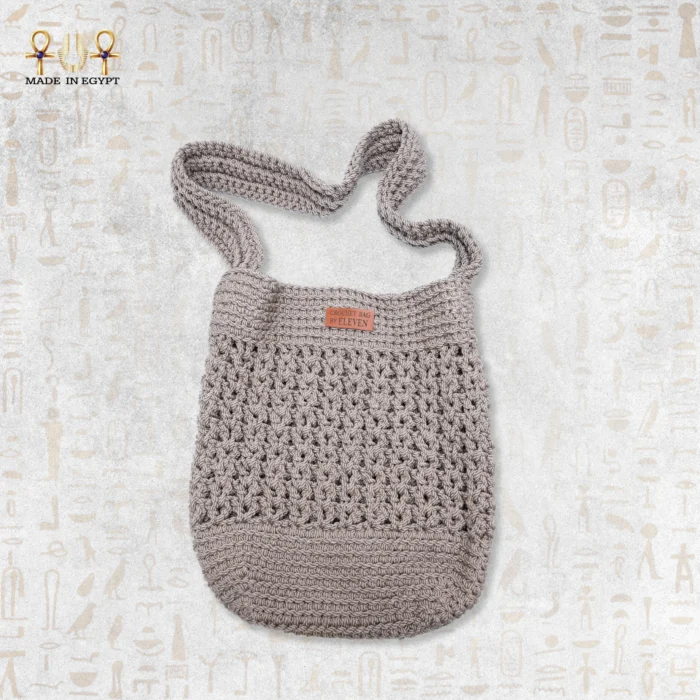 ⁦Handmade Crochet Shoulder Bag⁩ - الصورة ⁦14⁩