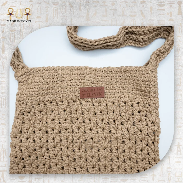 ⁦Handmade Crochet Shoulder Bag⁩ - الصورة ⁦16⁩