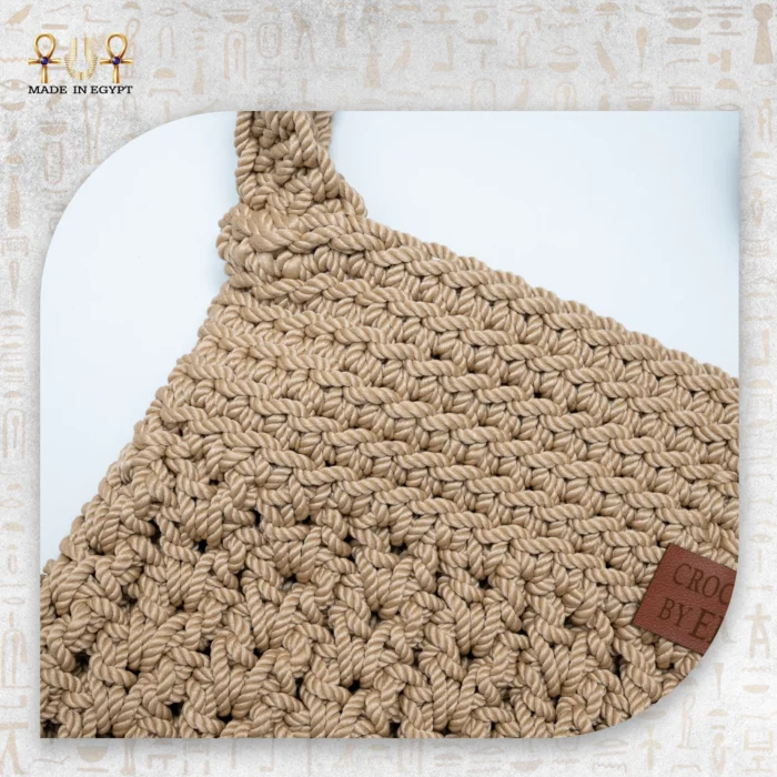 ⁦Handmade Crochet Shoulder Bag⁩ - الصورة ⁦17⁩