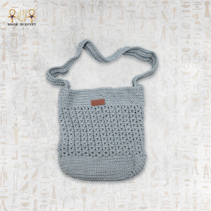 ⁦Handmade Crochet Shoulder Bag⁩ - الصورة ⁦18⁩