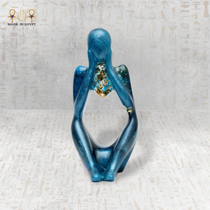 ⁦تمثال المفكر الأزرق الملكي⁩ - الصورة ⁦2⁩