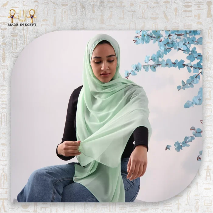 ⁦طرحة النسيم بتصميم الرباط الأنيق⁩ - الصورة ⁦2⁩