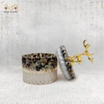 Luxury Crystal Box with Deer Lid - Image 2