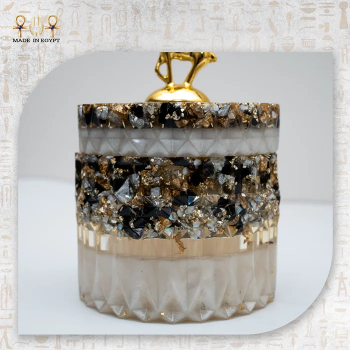 Luxury Crystal Box with Deer Lid - Image 4