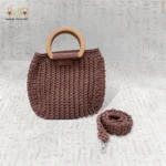 Classic Crochet Bag with Tassel Detail - Image 14