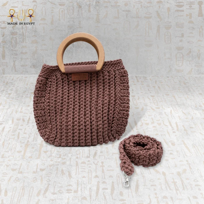 Classic Crochet Bag with Tassel Detail - Image 14