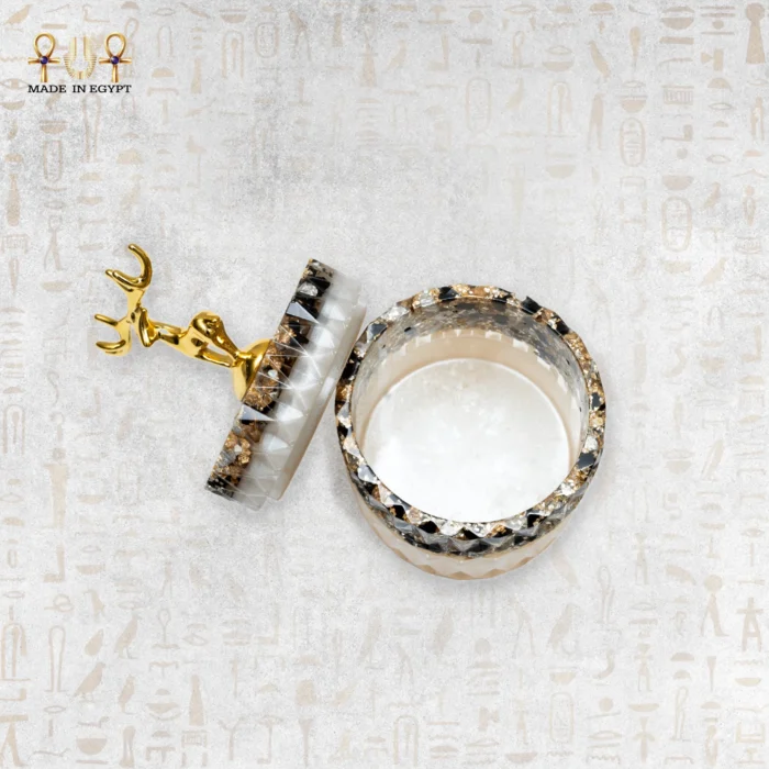 Luxury Crystal Box with Deer Lid - Image 3