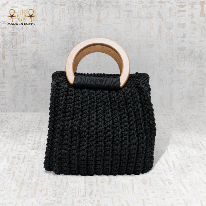 Classic Crochet Bag with Tassel Detail - Image 12