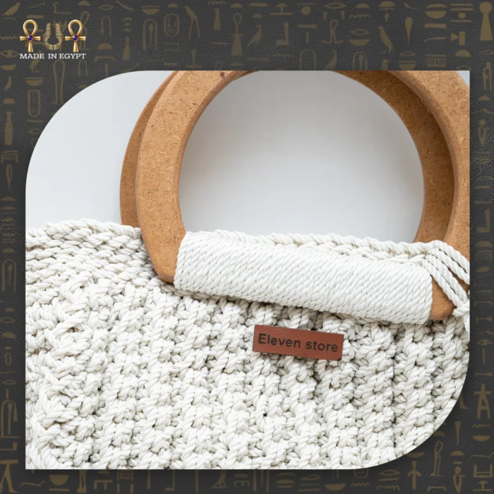 Classic Crochet Bag with Tassel Detail - Image 24