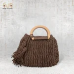 Classic Crochet Bag with Tassel Detail - Image 7