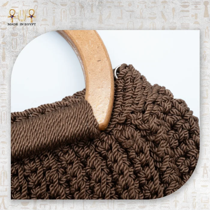 Classic Crochet Bag with Tassel Detail - Image 8