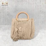 Classic Crochet Bag with Tassel Detail - Image 20