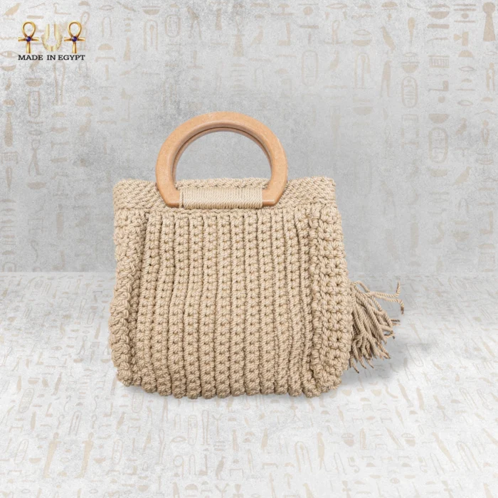 Classic Crochet Bag with Tassel Detail - Image 22