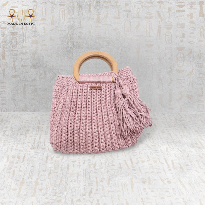 Classic Crochet Bag with Tassel Detail - Image 4
