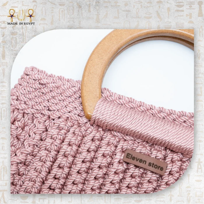 Classic Crochet Bag with Tassel Detail - Image 5