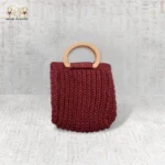 Classic Crochet Bag with Tassel Detail - Image 3