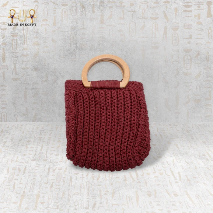 Classic Crochet Bag with Tassel Detail - Image 3