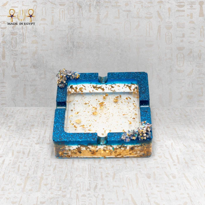 ⁦طفاية الأزرق الملكي الفاخر⁩ - الصورة ⁦1⁩