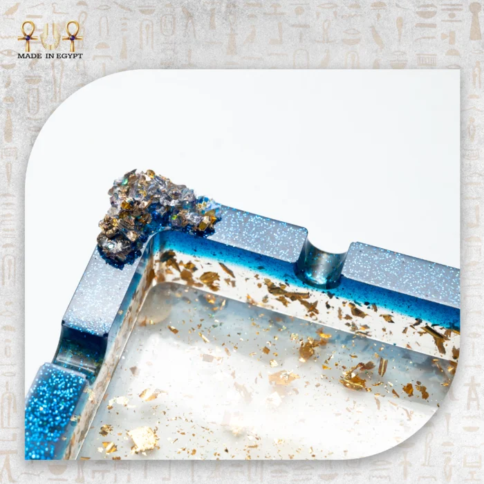 ⁦طفاية الأزرق الملكي الفاخر⁩ - الصورة ⁦3⁩