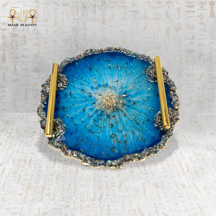 Royal Ocean Luxe Resin Tray - Image 1