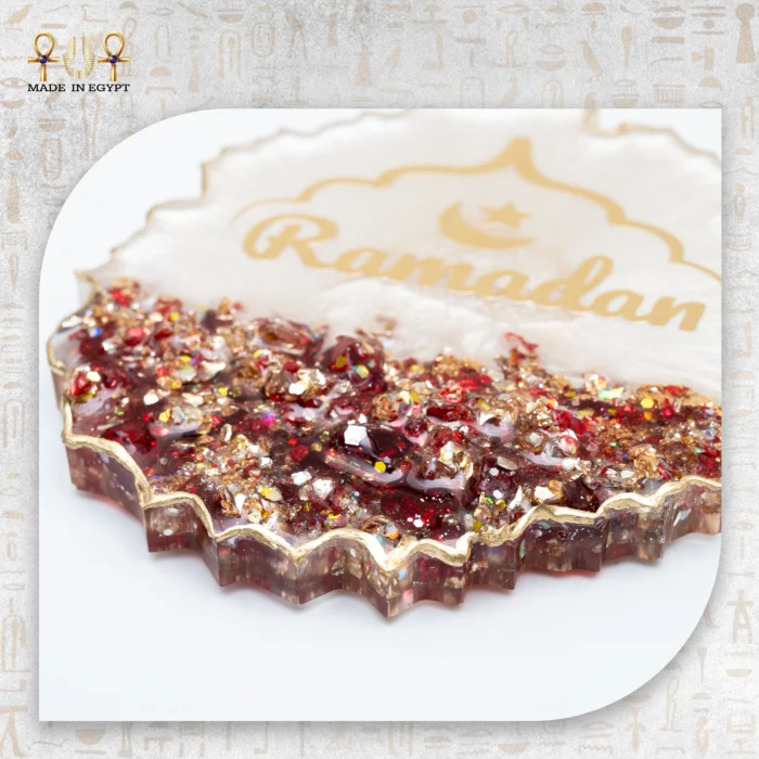 Ramadan Kareem Luxury Resin Coaster - Image 3