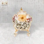 Natural Dried Flower Resin Coaster
