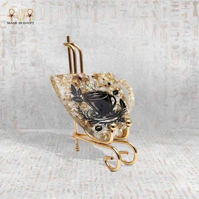 Classic Coffee Cup Resin Coaster - Image 2