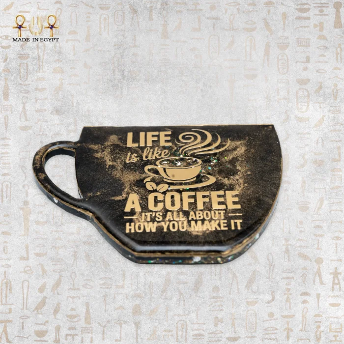 Life is Like a Coffee Resin Tray - Image 3