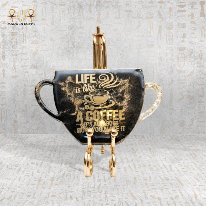 Life is Like a Coffee Resin Tray - Image 1