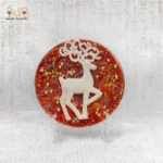 Sparkling Snowflake Resin Coasters - Image 4