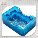 Ocean Blue Resin Card Holder - Image 3