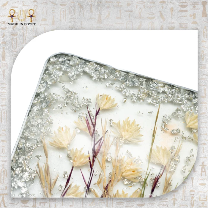 ⁦كوستر ريزن مزهر فضي أنيق⁩ - الصورة ⁦2⁩