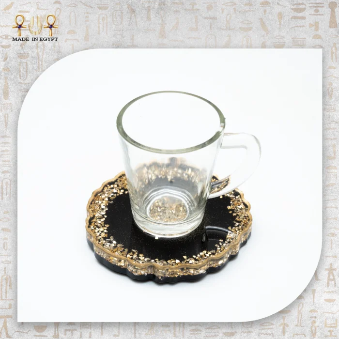 ⁦كوستر ريزن أسود بلمسات ذهبية⁩ - الصورة ⁦5⁩