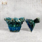 ⁦علبة ريزن فاخرة بغطاء كريستالي⁩ - الصورة ⁦2⁩