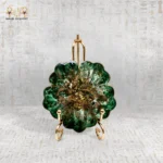 Luxury Flower-Shaped Resin Coaster