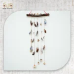 Mussel Shell Hanging Decor with Wooden Branch