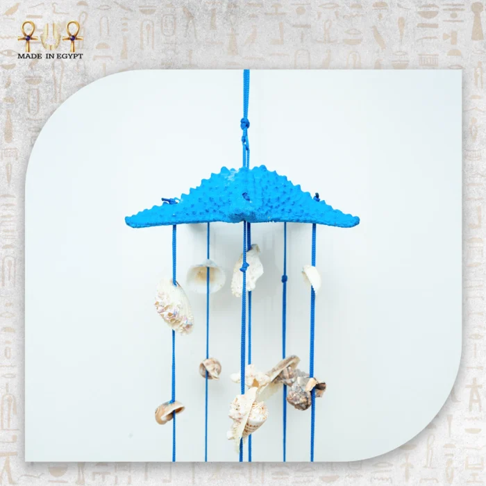 Starfish & White Seashell Hanging Décor - Image 2