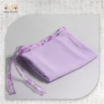 طرحة اللافندر بتصميم الرباط الأنيق