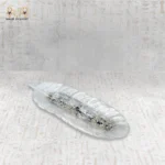 ⁦طبق الريشة اللؤلؤية الفاخر⁩ - الصورة ⁦2⁩