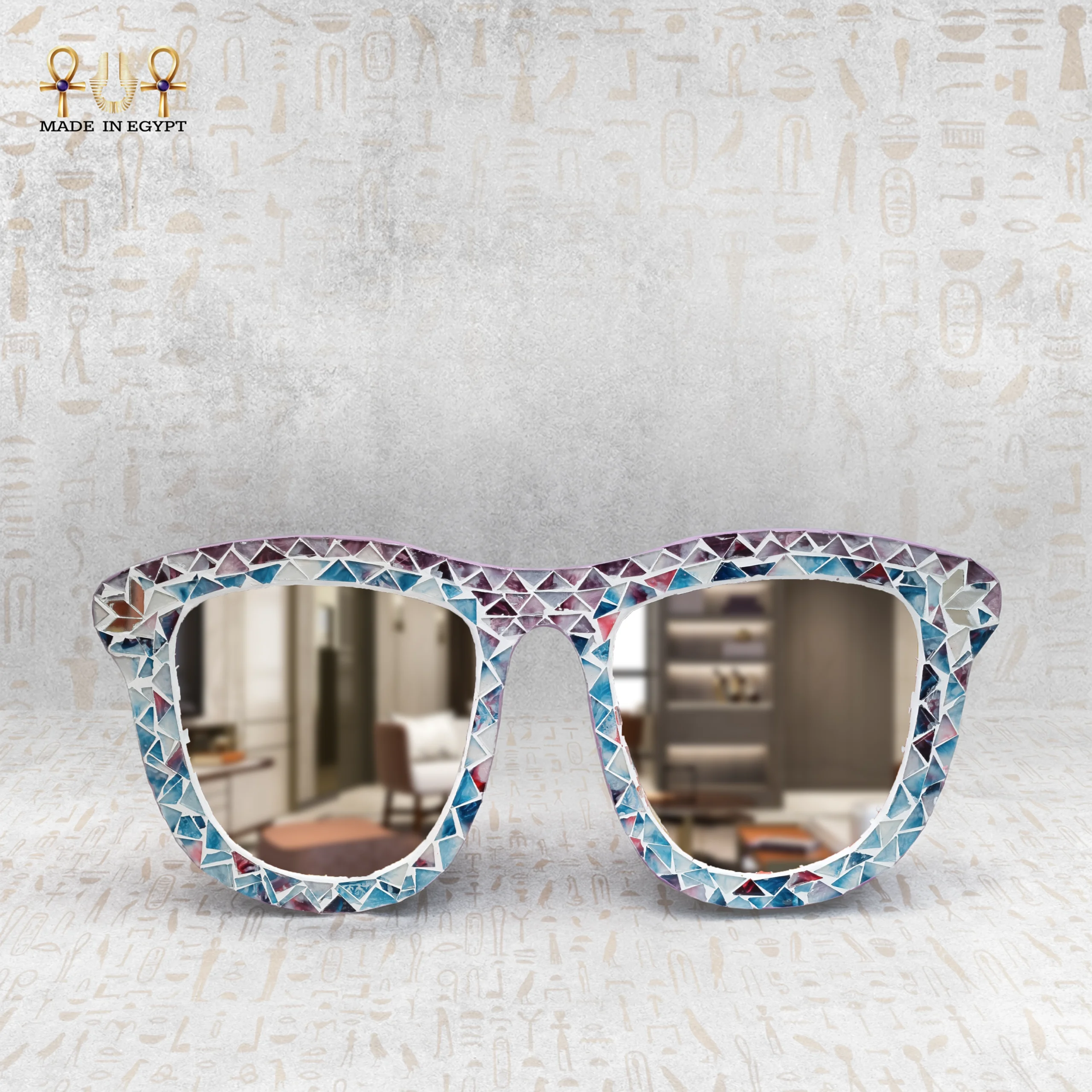 @9F Sunglasses Style Mirror مرآة ستايل النظارة - الصورة 1