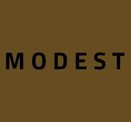 modest