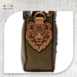 Leather Tiger Bag - Image 4
